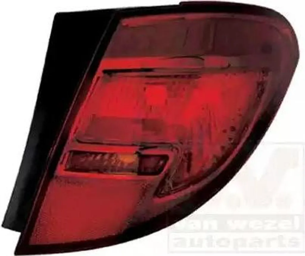 Feu arrière droit pour réparer Opel Meriva B S10 extérieur Van Wezel