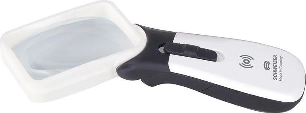 Schweizer ERGO-Lux i Mobil Loupe Main Droite 2,5x 75x50mm Blanc Chaud