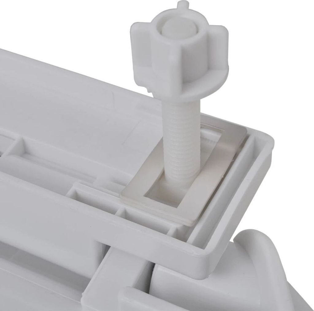 vidaXL Deska sedesowa z mechanizmem cichego domykania biała Zdjęcie produktu 6