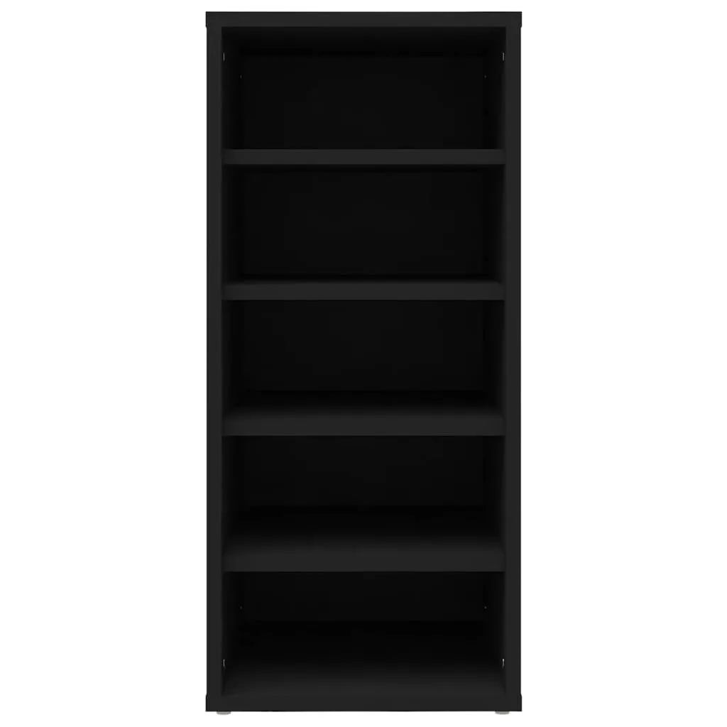Coppia Scarpiere Salvaspazio Nere 31,5x35x70 | Ordine Totale - 6