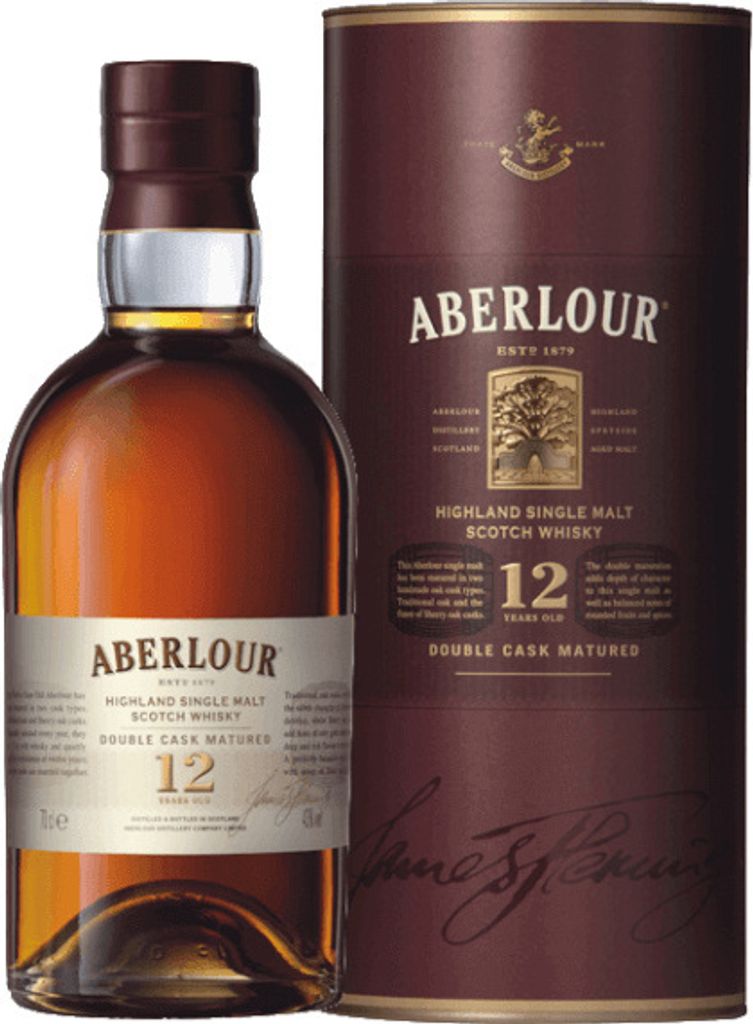 Aberlour 12 Jahre Highland Single Malt Scotch Whisky in Geschenkpackung | 40 % vol | 0,7 l