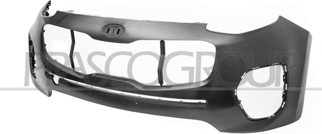 PRASCO Stoßstange Stoßfänger für KIA Sportage (QL, QLE) Schwarz KI0251011