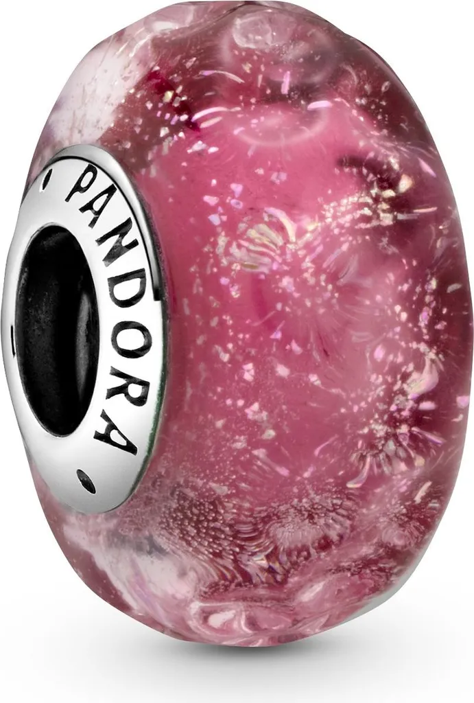Charm en verre de Murano bleu Pandora 798872C00 pour Bracelet Moments
