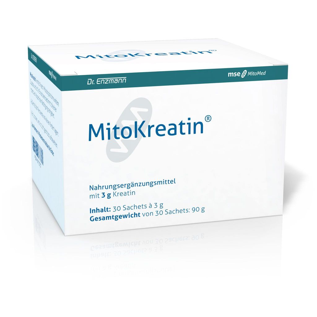 Dr. Enzmann MitoKreatin Monohydrat 30 Sachets - MSE - Kreatin Ausdauer