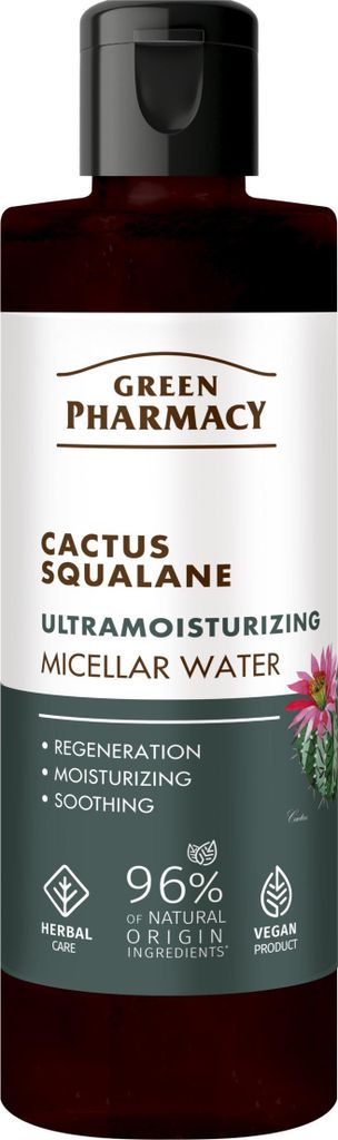 Green Pharmacy Mizellenwasser Kaktus und Squalan 200 ml