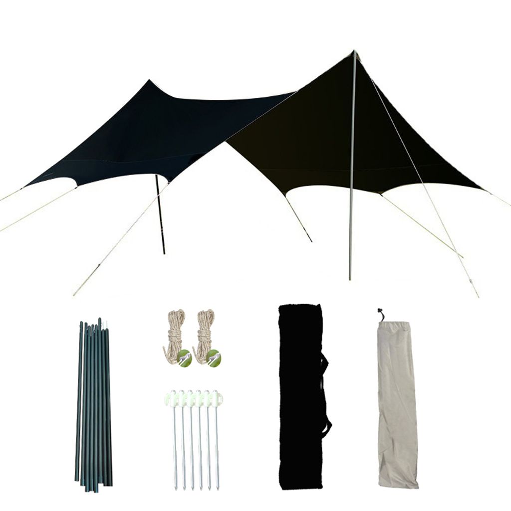 Outdoor-Zelt, Sonnenschutz, Schattenš¹berdachung, wasserdicht, Schmetterlings-Zeltš¹berdachung, Oxford-Stoff, fš¹r Camping, Picknick, Zelt, S...