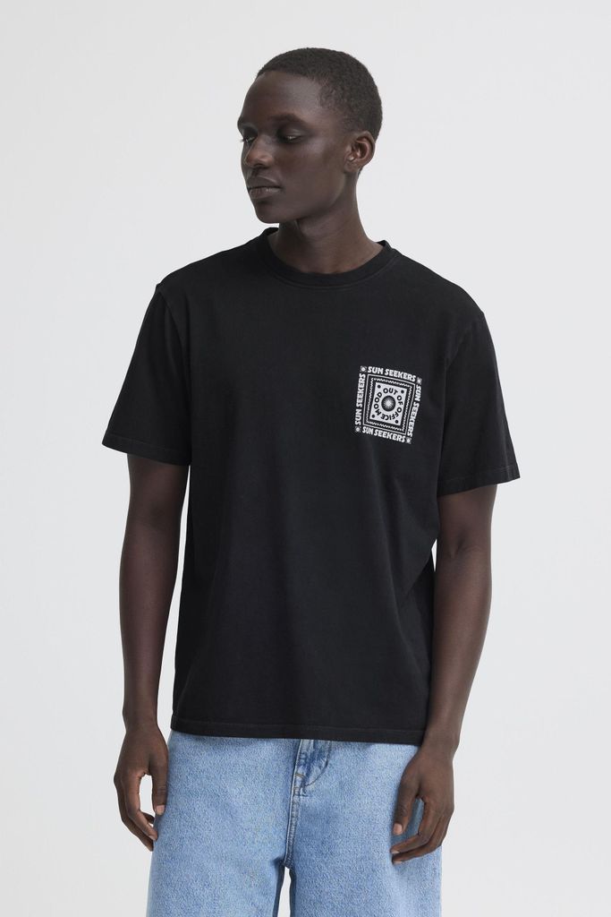 Blend BHKayden Herren T-Shirt Kurzarm Shirt 100% Baumwolle Regular Fit