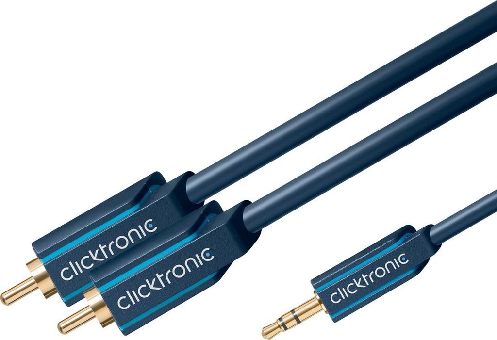 Clicktronic Casual MP3 Adapterkabel - Länge: 7,50 m