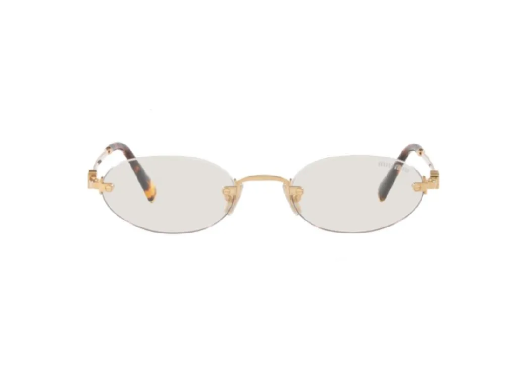 Lunettes Anti Fatigue Miu Miu MU A54S Dorées contre la Lumière Bleue