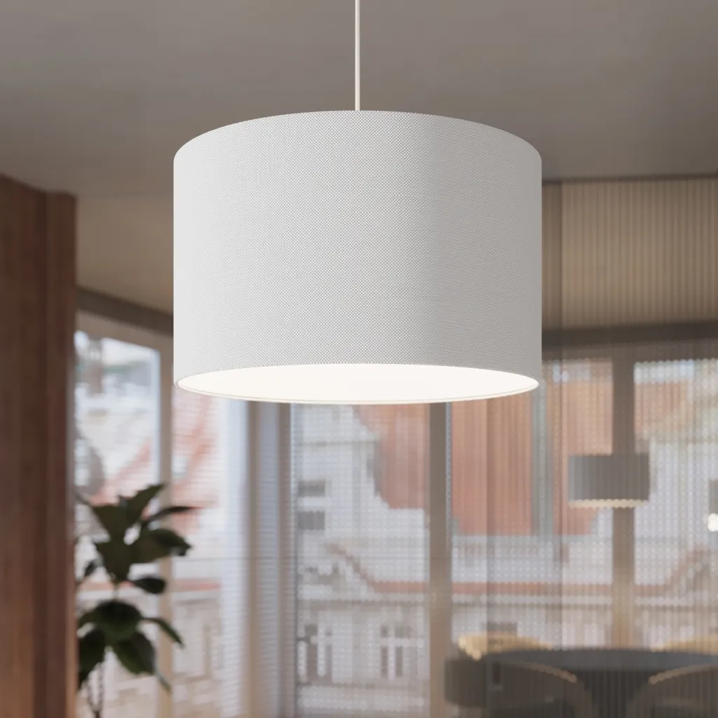 Éclairage Plafond Chambre et Salon Suspension NOVA 40 Blanche E27 - 12