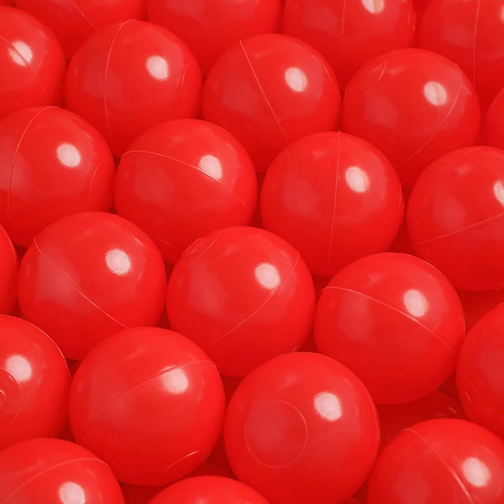 MISIOO Entzückende Bälle für Bällebad 500 Stück 6 cm - Sicherer ungiftiger Kunststoff - Widerstandsfähig gegen Zerdrücken - Spielzeug ab 1 Jahr