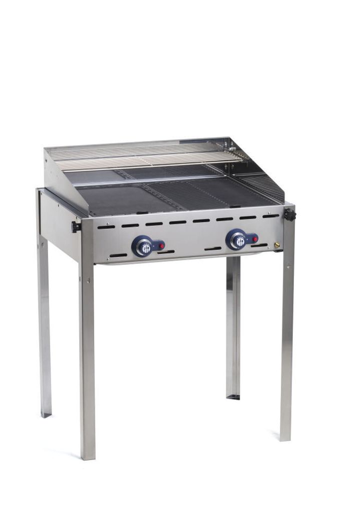 HENDI Green Fire 2 brenner 2 Grillroste Profi Line