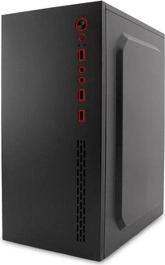 CoolBox PCC-MPC45-1, Desktop, PC, Schwarz, micro ATX, Stahl, 23 cm