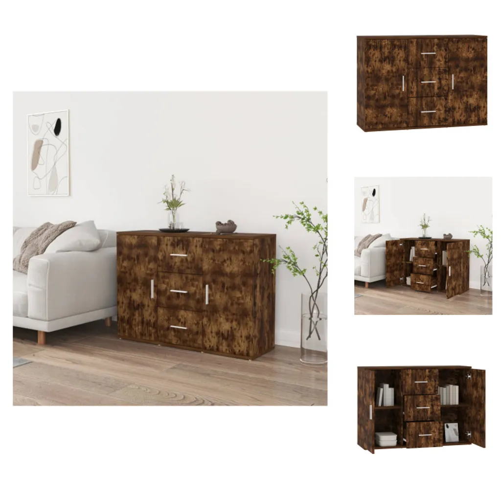 Credenza vidaXL Rovere Fumé: Ordine e Stile per la tua Casa