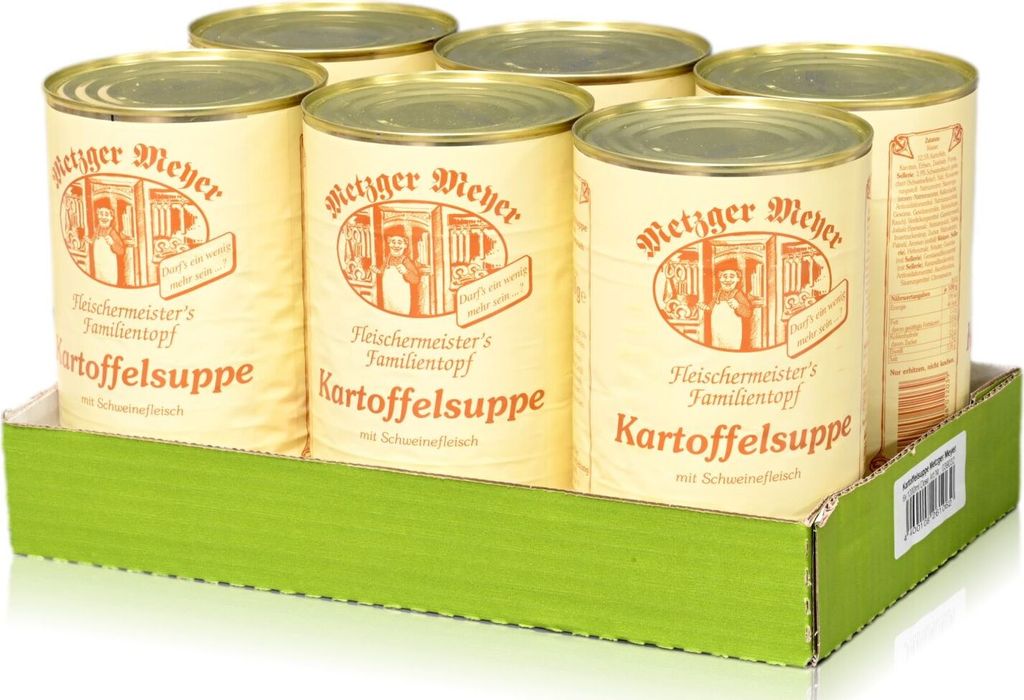 Metzger Meyer Kartoffelsuppe (6x 1.2 liter) Produktbild 