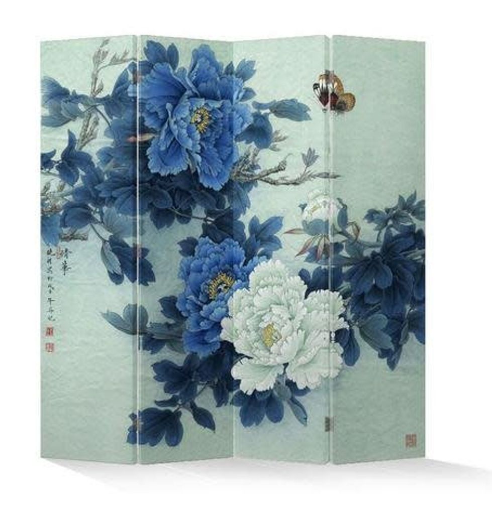Fine Asianliving Paravent Raumteiler Spanische Wand Produktbild 
