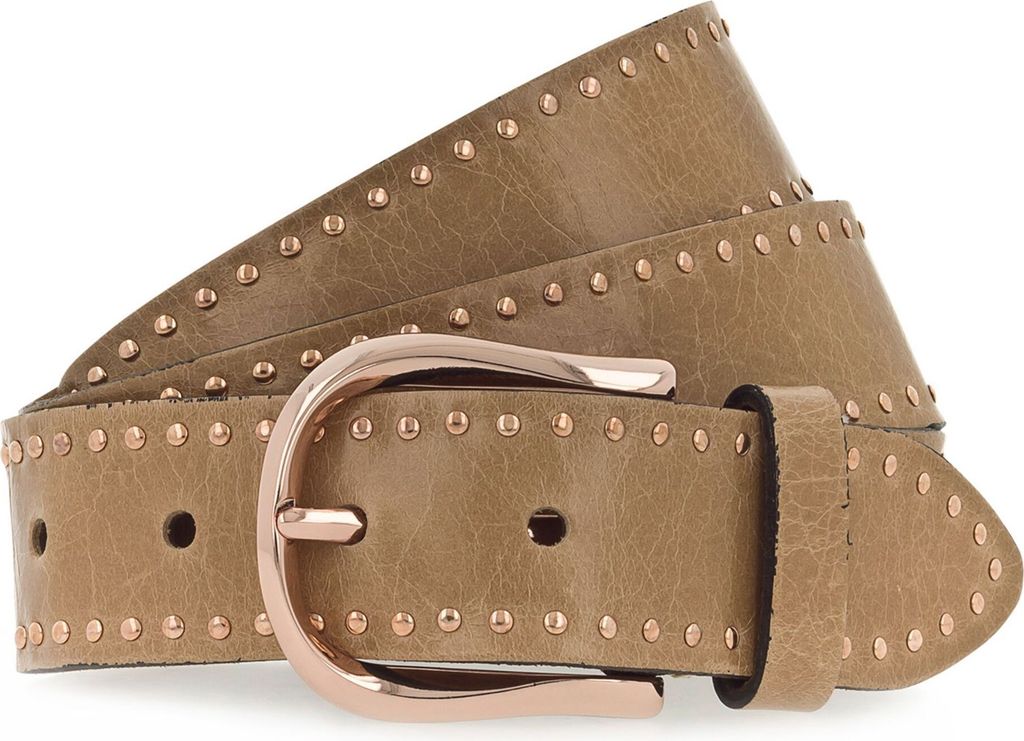 b.belt Nietengürtel Leder