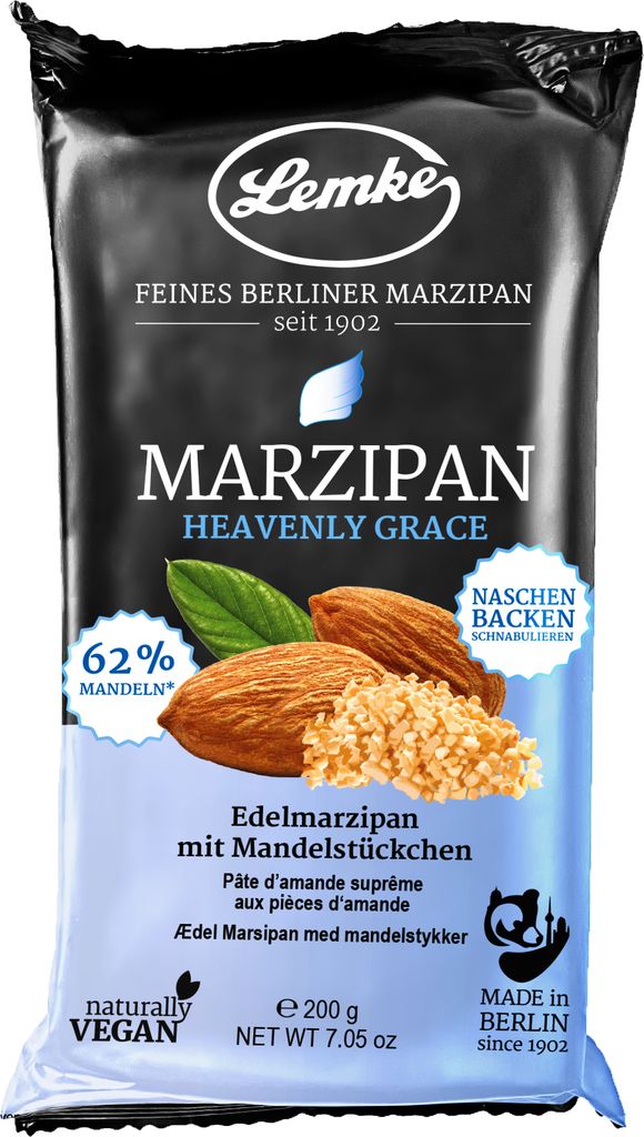 Lemke-Feines Berliner Marzipan; Drobny marcepan 200g Zdjęcie produktu 