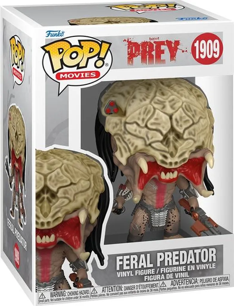 Funko Pop! Vinyl Feral Predator Figurine de Collection n°1493 Prey