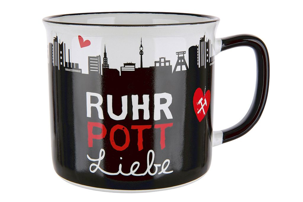Gilde - 46911 - Kaffeebecher, Tasse, Ruhrpott Liebe, Produktbild 
