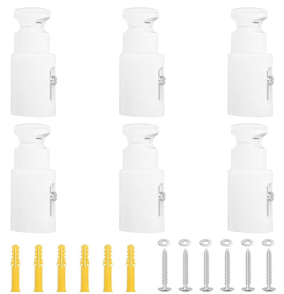 6 Stück Heizkörper Halterung Heizkörperkonsole Badheizkörper Handtuchhalter Heizkörper Badezimmer Halterung für Gerade und Gebogene Badezimme...