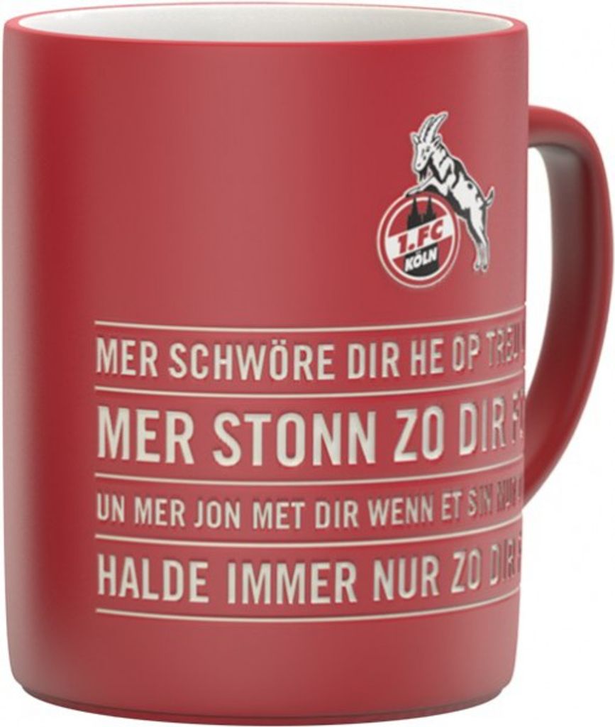 1. FC Köln Tasse 'Hymne' 0,3 Liter Produktbild 4