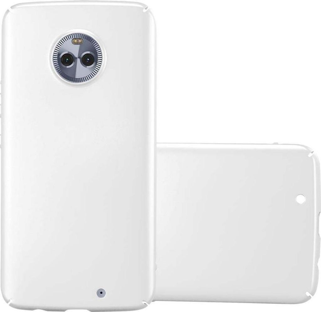 Cadorabo Hülle für Motorola MOTO X4 Schutzhülle in Silber Produktbild 