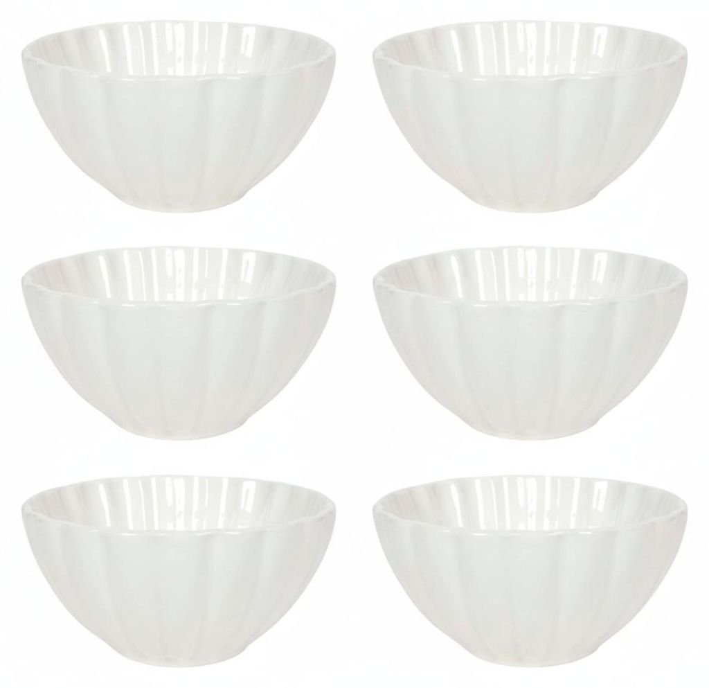 Cookinglife Suppenschüsseln / schüsseln Cardida Off White ø 14 cm - 6 Stück