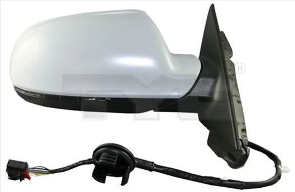 Rétroviseur droit complet pour Audi A3 8P avec coque prête à peindre