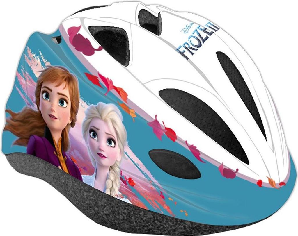 Tataway Kid Disney Frozen Fahrradhelm für Mädchen mit Belüftungslöchern, Ringverstellung und Befestigungsgurten. Größe 52-56 cm (4-8 Jahre)