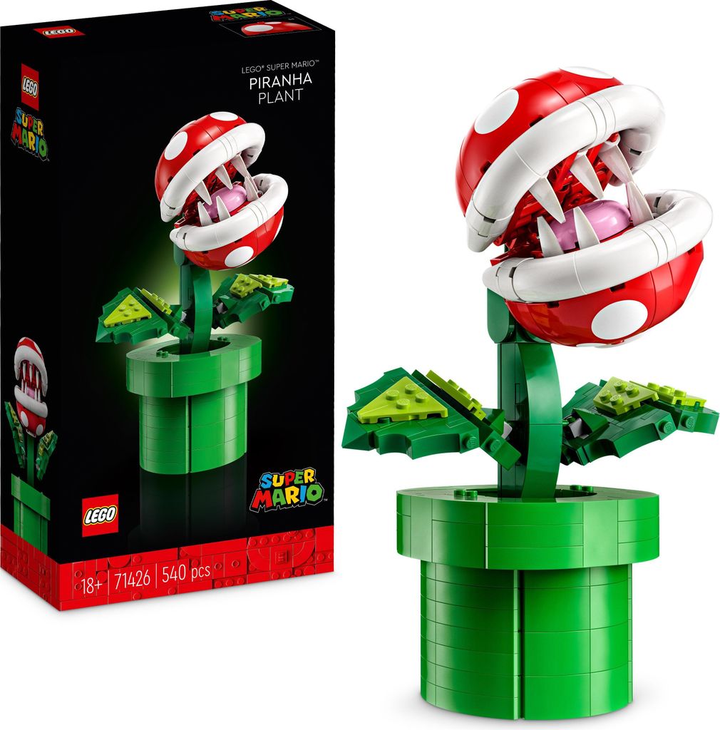 LEGO 71426 Super Mario Piranha-Pflanze Set, bewegliche Produktbild 