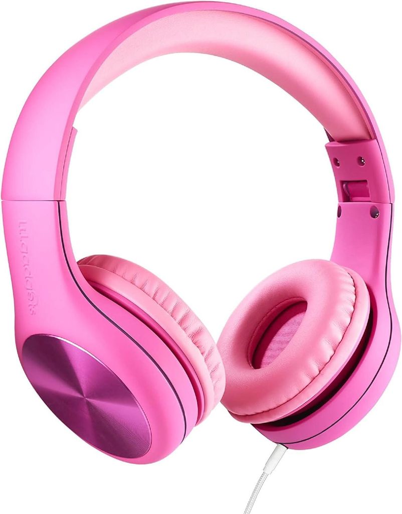 Over-Ear-Kopfhörer Kinderkopfhörer mit Geräuschunterdrückung – für den Komfort von Kindern entwickelt, faltbares Over-Ear mit integriertem M...