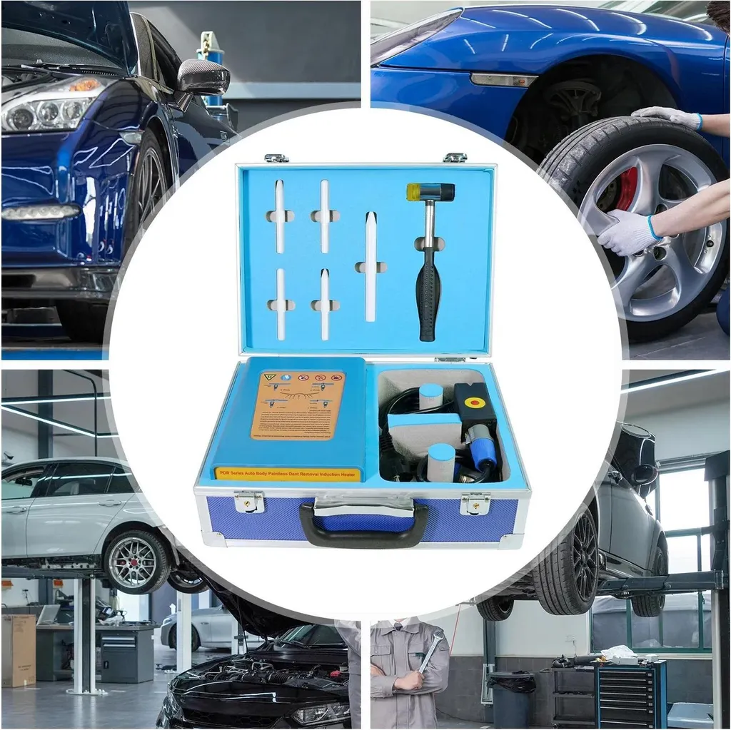 Kit débosselage carrosserie acier - Solution induction pour grêle 220V - 3