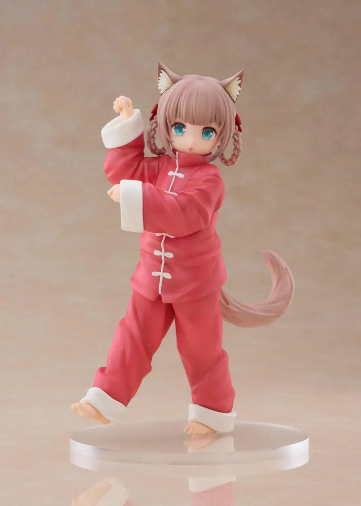 Cadeau Collectionneur Figurine Kinako Nyang fu Kawaii Girl 15 cm