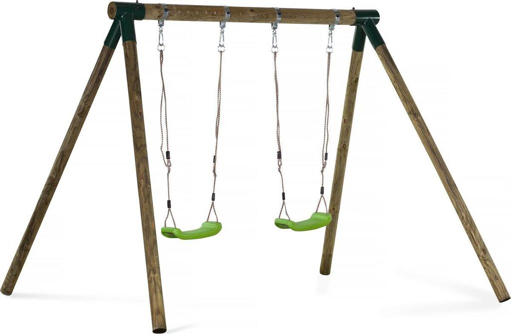 Portique bois "Eden" - Avec 2 balançoires. Image du produit 