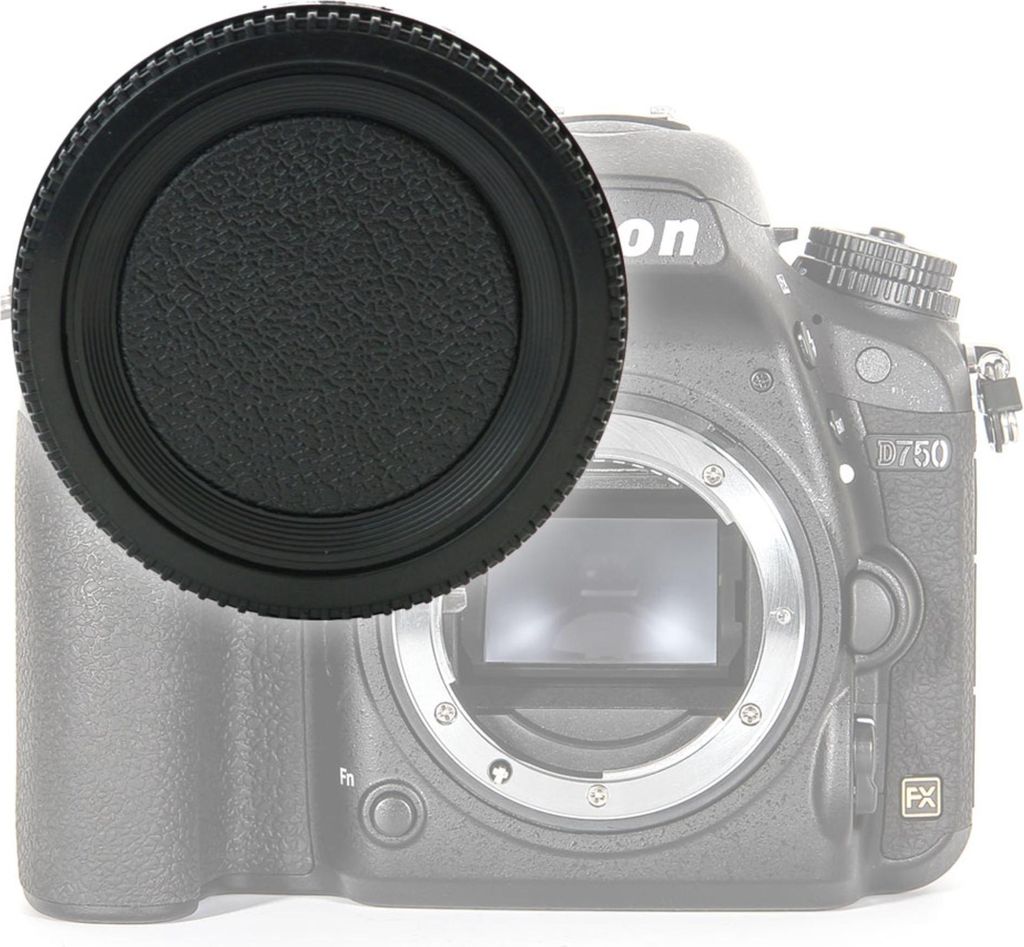 CELLONIC Kamera Gehäusedeckel für Nikon D750 D3200 D3500 D5300 D5100 D810 D850 D7100 (BF-1B) Schutzkappe Nikkor F Mount - AF-S AF-P AI Objektivan...