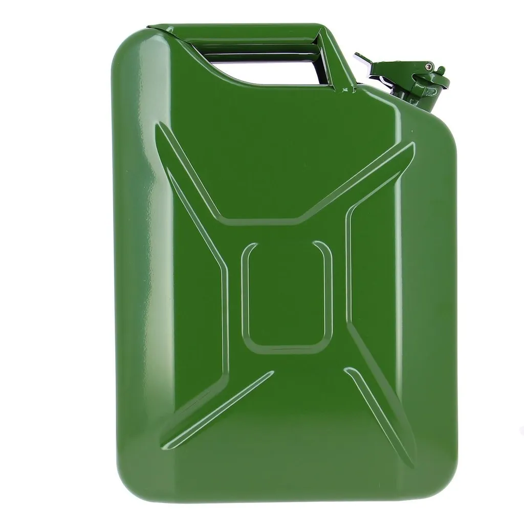 Jerrican Métal 20L Robuste Impex Norme US pour Transport de Carburant