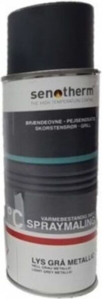 Ofenspray zu HWAM + ABC hell grau metallic Produktbild 