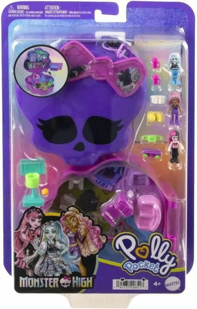 Polly Pocket Edition Spéciale Monster High - Coffret avec Micro-Figurines