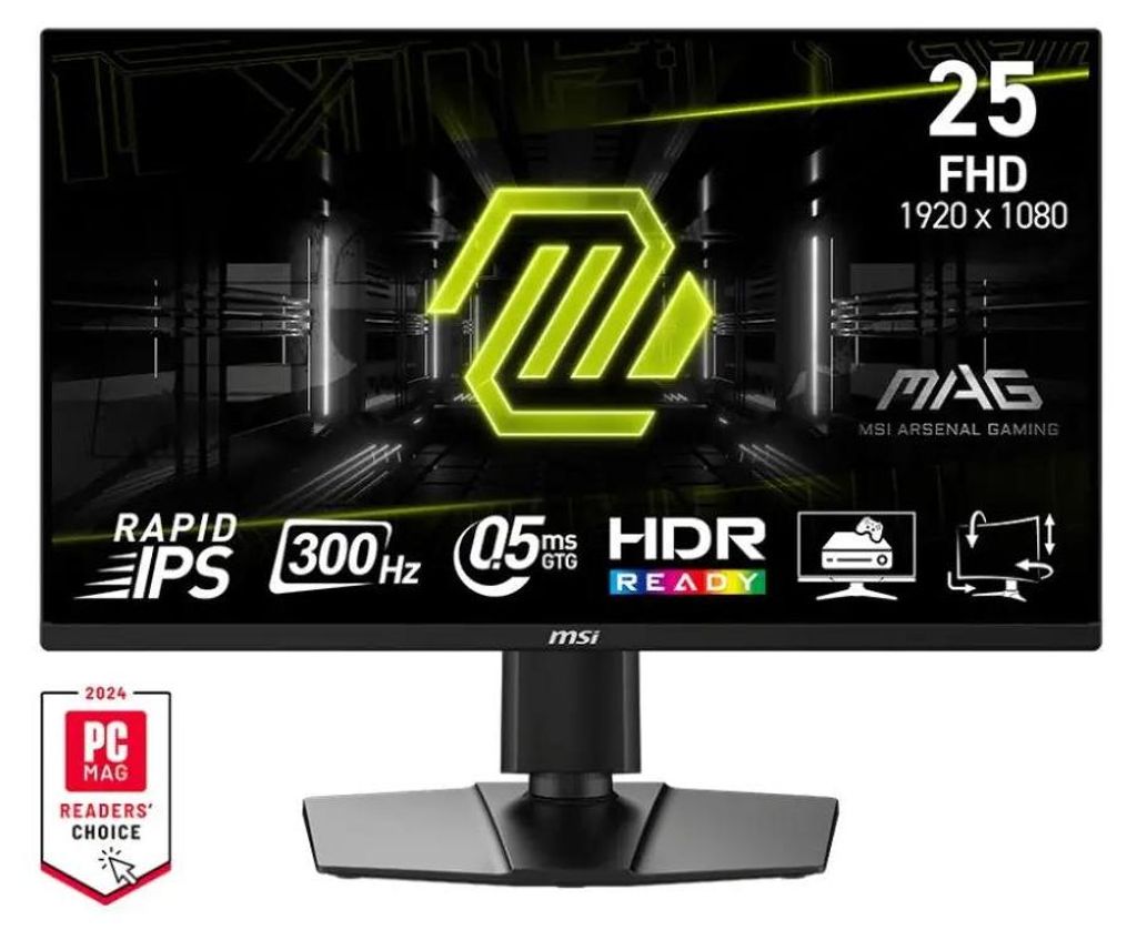 MSI MAG 255PXF, 62,2 cm (24.5"), 1920 x 1080 px, Full HD, Obrázok produktu 