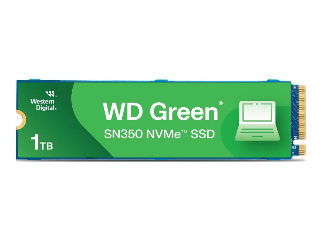 WD Green SN350 NVMe SSD WDS100T3G0C - SSD - 1 TB - intern - Produktbild 