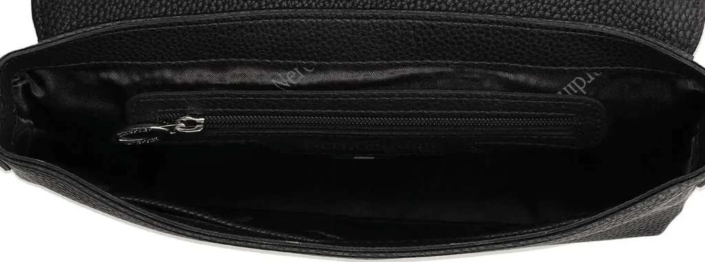 Borsa Donna Nero Giardini I544085D - Tracolla Casual Chic Nero - 8