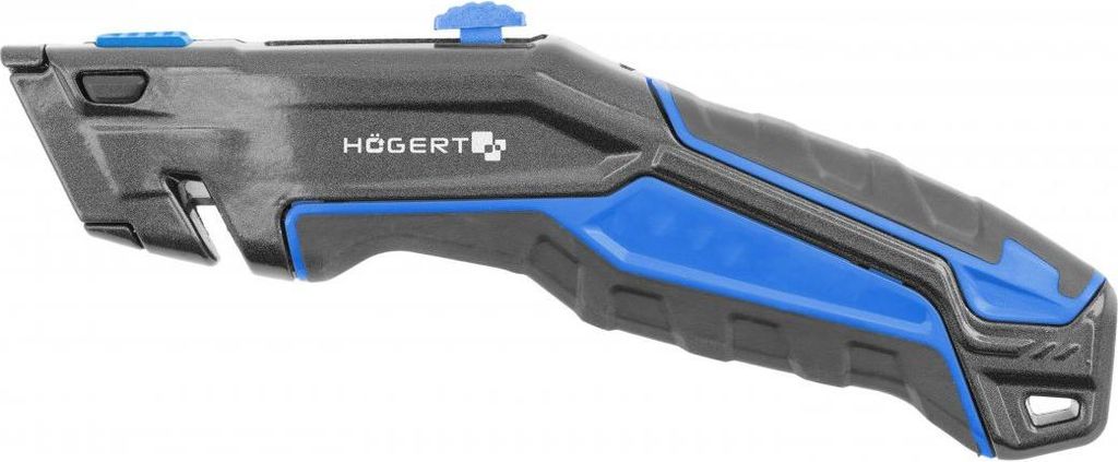 Högert Cuttermesser mit Trapezklinge inkl. 3 Ersatzklingen