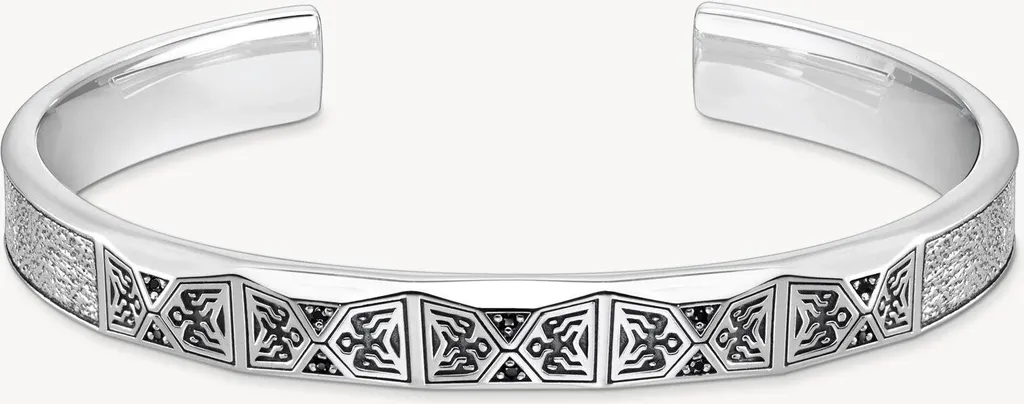 Bracelet-jonc en argent à porter au quotidien ou pour un mariage en 19cm