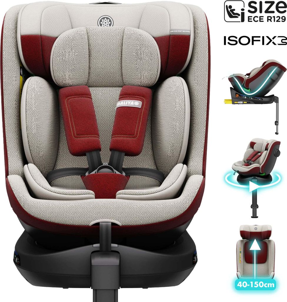 Daliya® BRAVO i-Size, siège auto pivotant à 360°, fixation Image du produit 