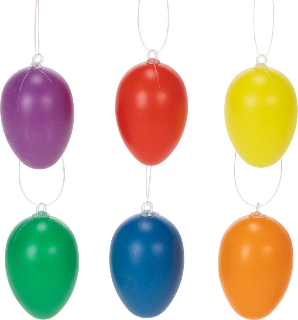 Osterdeko Anhänger für Sträuße und festliche Frühjahrsdekoration, 24 Stück