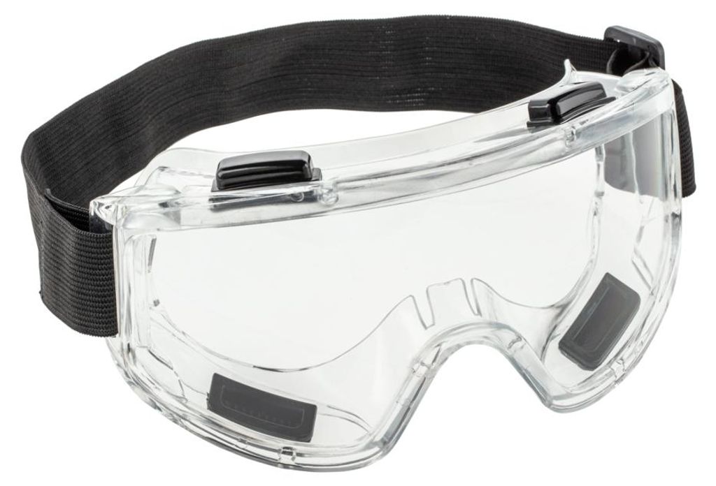 Högert Vollsichtschutzbrille transparent "Messeken" EN 166 Produktbild 