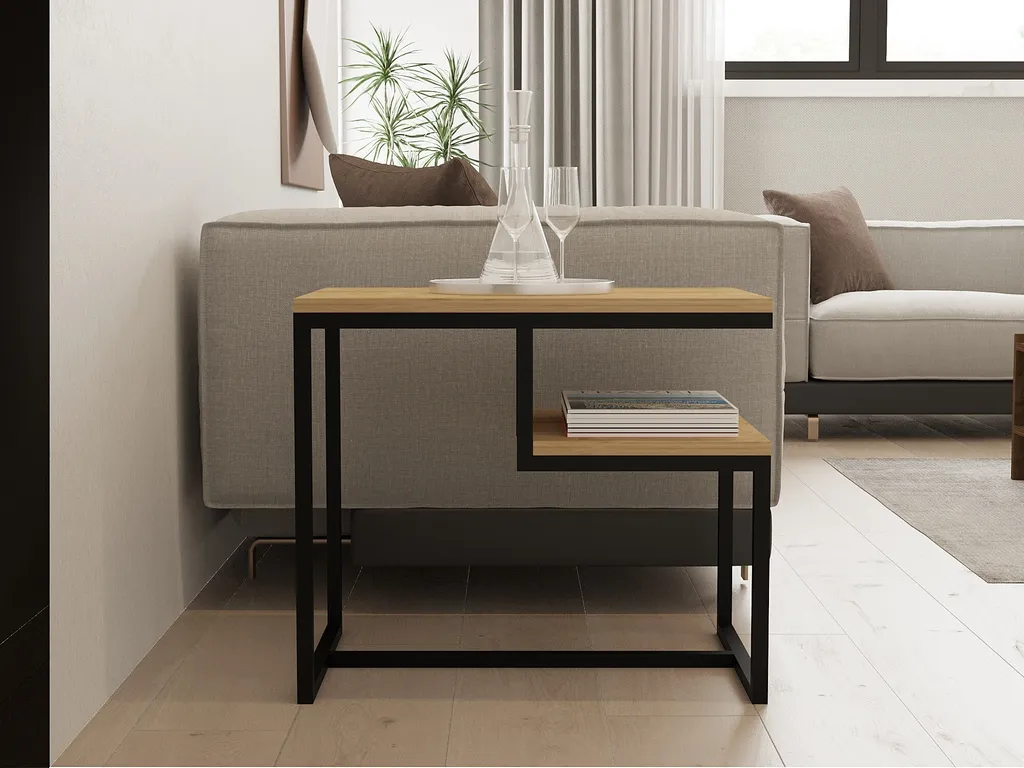 Table Basse de Salon Sapphire Compacte 60x40 cm Idéale Petits Espaces - 2