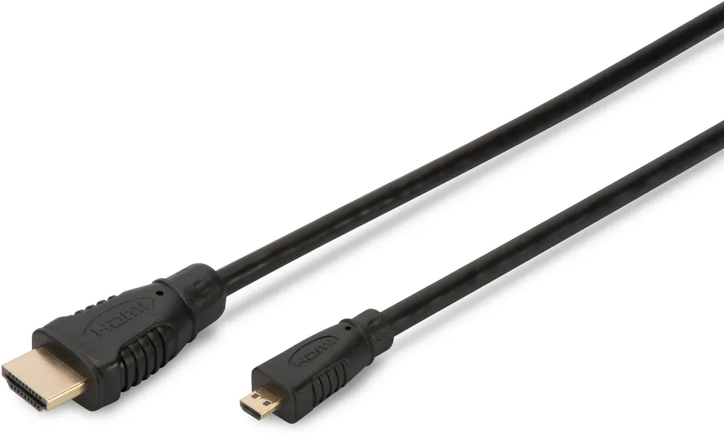 Cavo HDMI a Mini HDMI 2m Digitus AK-330106-020-S - Connettore Oro