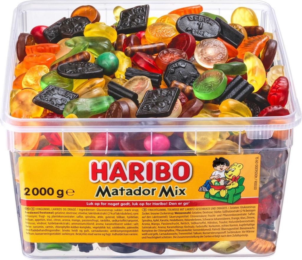 Haribo Matador Mix 2kg Produktbild 